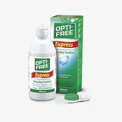 مایع لنز اپتی فری اکسپرس 120 میلی لیترOpti-Free Express 120ML