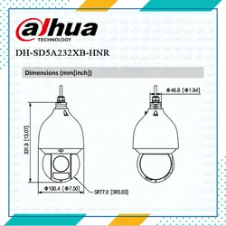دوربین اسپید دام SD5A232XB-HNR داهوا