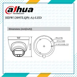 دوربین دام HDW1209TLQ(-A)-LED داهوا