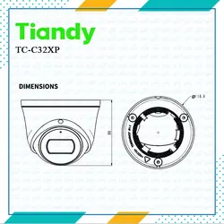 دوربین دام TC-C32XP تیاندی