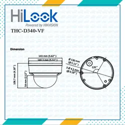دوربین دام THC-D340-VF هایلوک