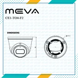 دوربین دام استارلایت CE1-TO4-F2 میوا