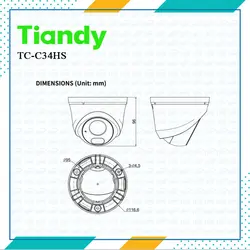 دوربین دام استارلایت TC-C34HS تیاندی