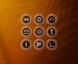 کاور هایلایت لوازم یدکی خودرو و قطعات خودرو کد ۱ - های تینو