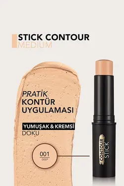 کانتور استیکی رنگ روشن شماره 001 فلورمار | Flormar