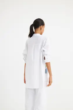 پیراهن نخی گلدوزی و پولک دوزی زنانه اور سایز رنگ اکرو برند Orfeo Negro