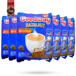 کافی میکس گوددی good day مدل آجیل carrebian nut پک 35 ساشه ای بسته 6 عددی