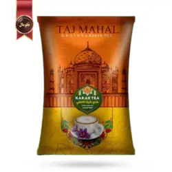 چای کرک تاج محل tajmahal مدل طعم زعفران Saffron flavour یک کیلویی