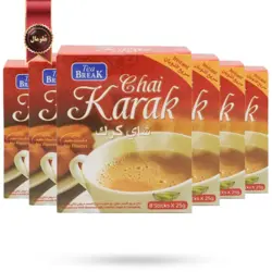 چای کرک تی بریک tea break پک 8 ساشه ای بسته 6 عددی