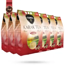چای کرک کمل camel مدل ماسالا masala وزن 500 گرم بسته 6 عددی