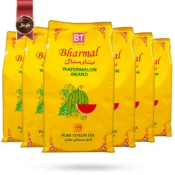 چای بارمال bharmal مدل هندوانه watermelon وزن 454 گرم بسته 6 عددی