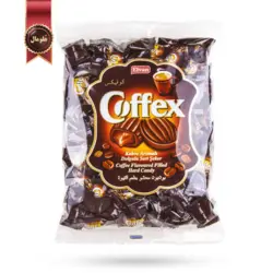 آبنبات قهوه الوان elvan مدل کافکس coffex وزن 700 گرم