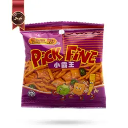 چیپس میگو اسنک کو snek ku مدل پیک فاین pick fine وزن 10 گرم