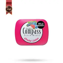 قرص خوشبوکننده دهان کامپس compass مدل توت وحشی Wild berry