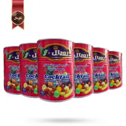 پودر شربت رویال royal مدل کوکتل cocktail وزن 900 گرم بسته 6 عددی
