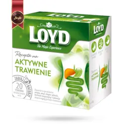 دمنوش کیسه ای هرمی لوید LOYD مدل مراقبت گوارش support digestion پک 20 تایی