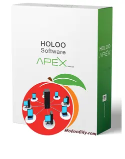 نرم افزار حسابداری جامع شبکه چهار کاربره هلو کد 4400044