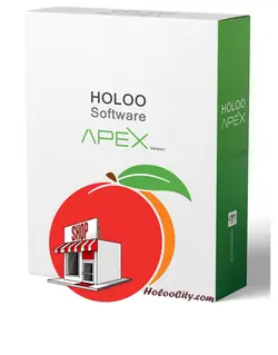 نرم افزار حسابداری فروشگاهی متوسط هلو کد 1200012