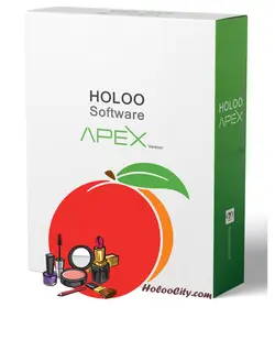 نرم افزار حسابداری لوازم آرایشی و بهداشتی شبکه هلو کد 8214482144