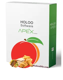 نرم افزار حسابداری اغذیه فروشان و مواد غذایی شبکه هلو کد 8284482844