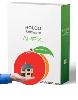 نرم افزار حسابداری املاک جامع هلو کد 8534185341