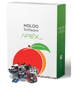 نرم افزار حسابداری لوازم یدکی پیشرفته هلو کد 8201382013