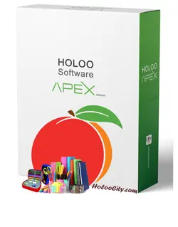 نرم افزار حسابداری لوازم التحریر متوسط هلو کد 2191221912