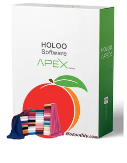 نرم افزار حسابداری بازرگانی پارچه و پرده متوسط هلو کد 8241282412