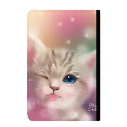 دفتر کلاسور مدل گربه  کد 639