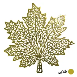 پیدرا زیر بشقابی طرح برگ