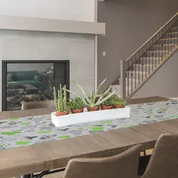 واران رانر 35×180 بزرگ طرح کاکتوس