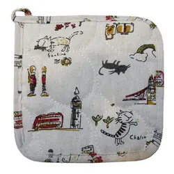 تیچکو دستگیره طرح گربه مشکی و قطار