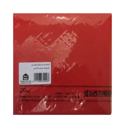 گراهام دستمال کاغذی 20 عددی 2 لایه طرح نوار دوخت