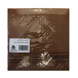 گراهام دستمال کاغذی 20 عددی 2 لایه طرح نوار دوخت