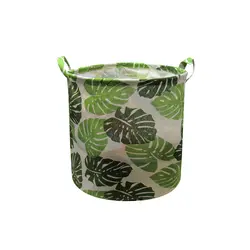 هانسل سبد وسایل دسته دار 20 سانت گرد لمینیت طرح برگ