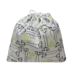 ماسیس کیسه بند دار زمینه سفید طرح دار متوسط