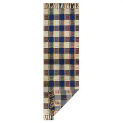 باریکان گلیم 60×180 طرح دار نقطه آبی