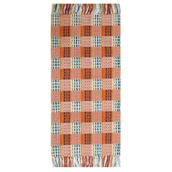 باریکان گلیم 60×130 طرح دار نقطه نارنجی