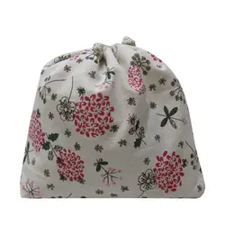 رزالین کیسه بند دار زمینه کرم گل دار متوسط