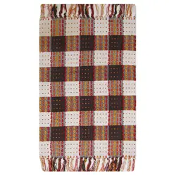 باریکان گلیم 60×90 طرح دار رنگی