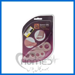 پد فاصله دهنده انگشت پا چهار حلقه