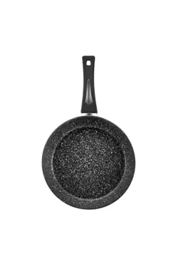 ماهیتابه درب دار 7 تکه بیوگرانیتی مشکی کاراجا