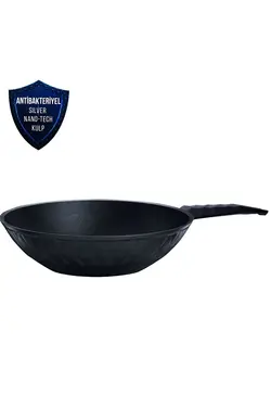 ماهیتابه دسته آنتی باکتریال 28 سانتی 2.9 لیتری بیو الماس کاراجا