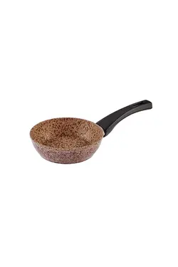 ست ماهیتابه 5 تکه بیو گرانیتی سایز کوچک طرح چوب استونی کاراجا