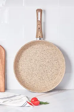 ماهیتابه بیوگرانیتی چوب نقره ای 30 سانتی کاراجا