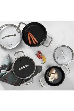 ست ماهیتابه 6 تکه استیل بیودیاموند کارجا