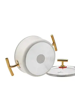 ست ماهیتابه 7 تکه وانیل طلایی کاراجا