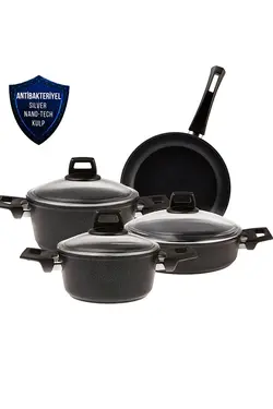 ست قابلمه و ماهیتابه 7 تکه دیاموند کاراجا