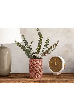 کاشی گلدان سویا 9*9*15 سانتی متر انگلیش هوم