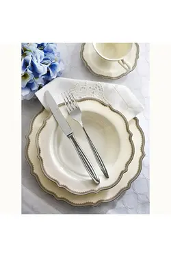 سرویس 12 نفره ظروف غذاخوری Gloria 60 Pieces Bone China پیر کاردین